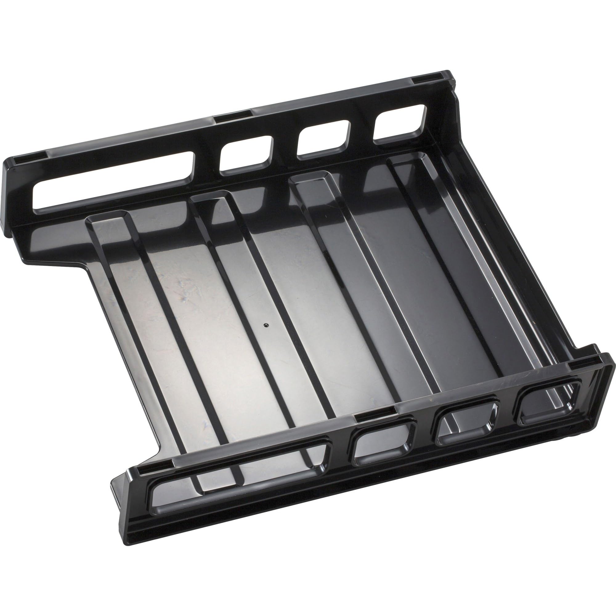 Officemate Front Load Stacking Tray, Letter Size, Black, 1 Tray (21032) - Image 3