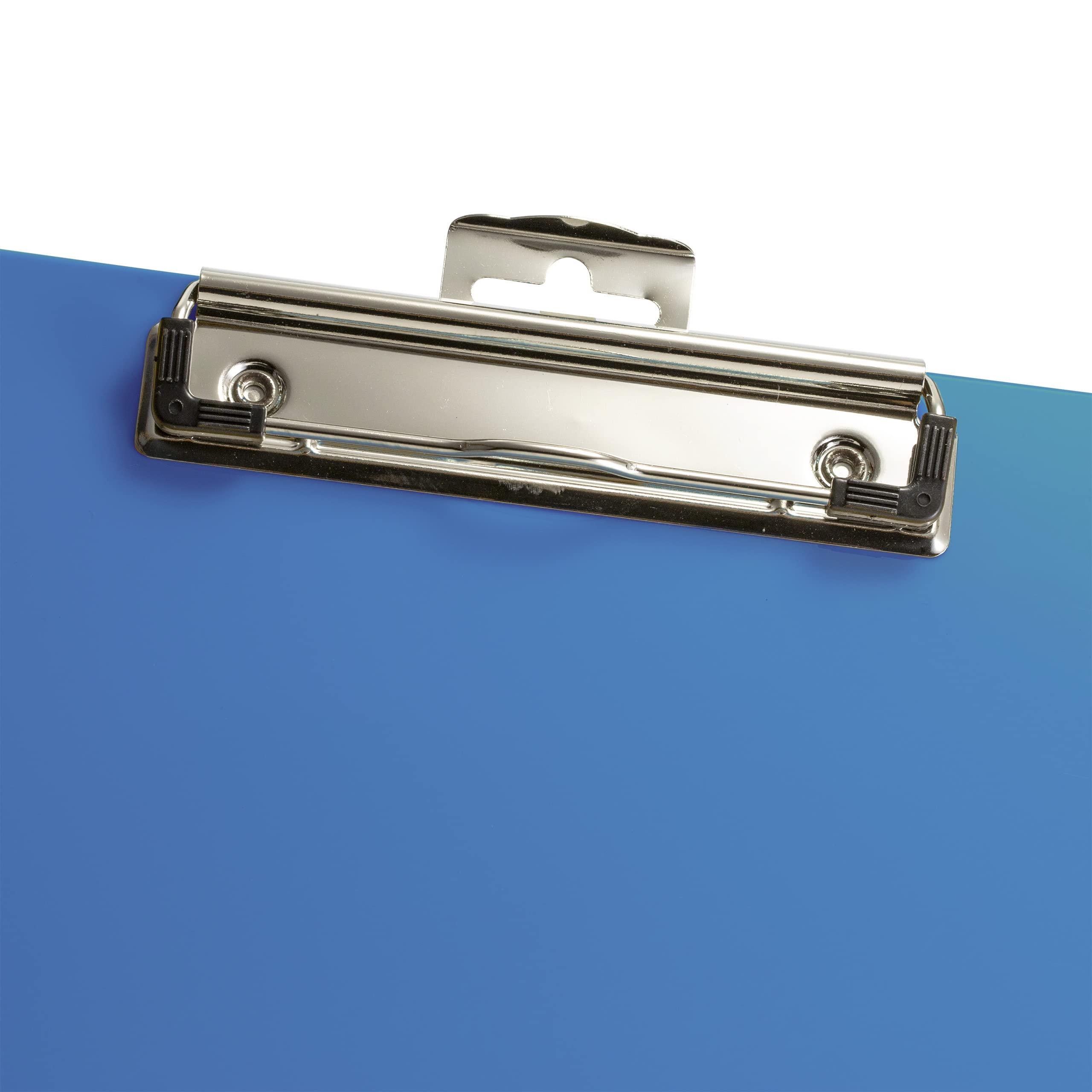 Officemate Plastic Clipboard, Letter Size, Arctic Blue, Pack of 6 (83088) - Image 6